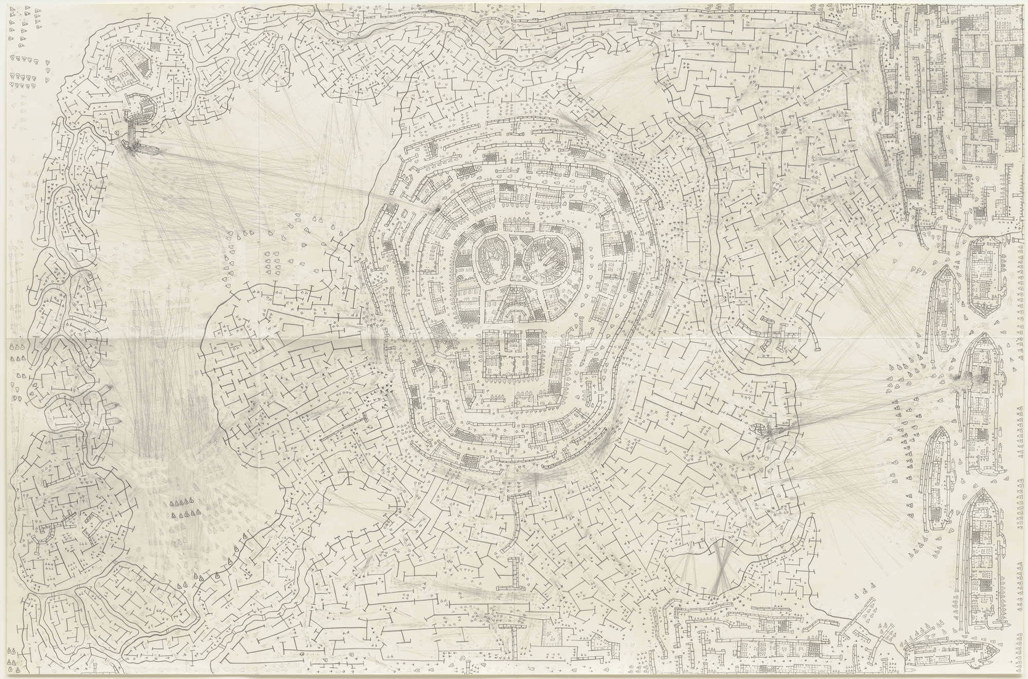 Kim Jones. War Drawing. (1998)