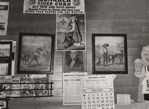 Decoration in Store at Alger, Montana
