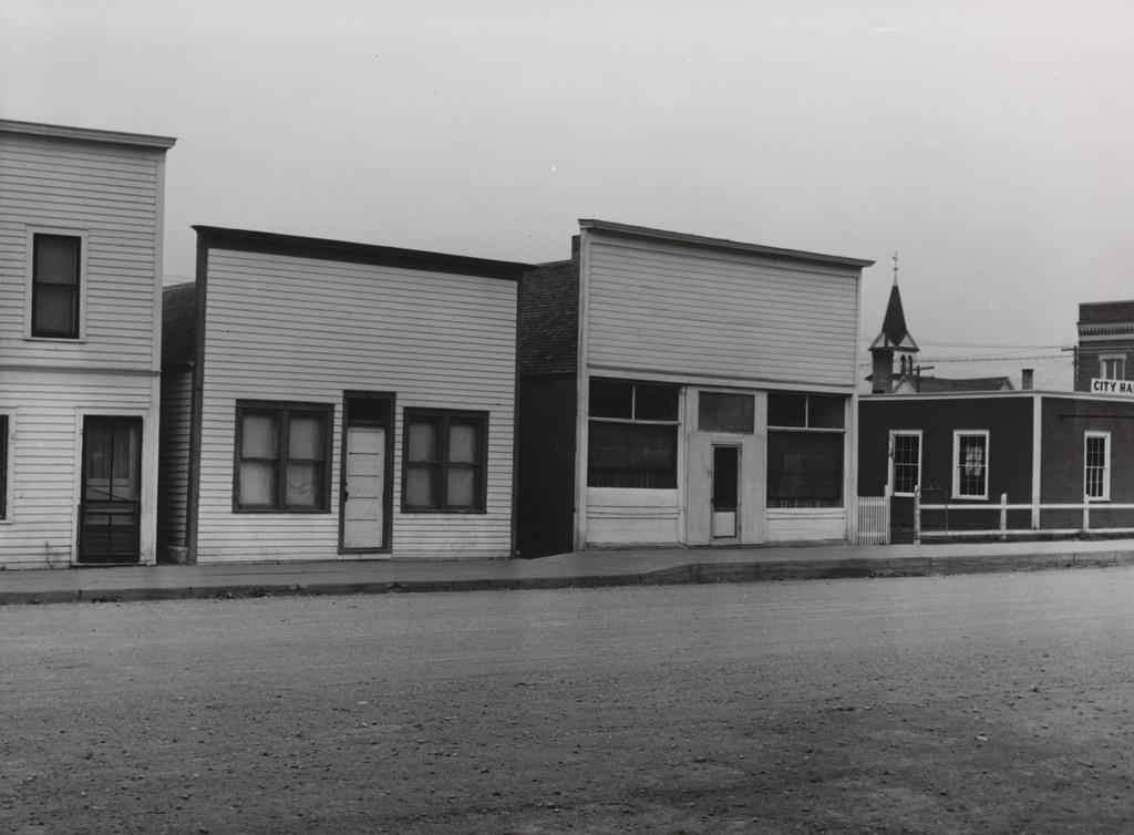 Main Street of Starweather, North Dakota