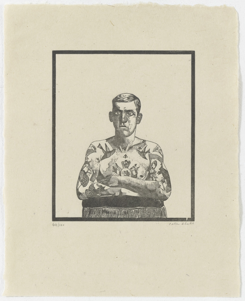 Tattooed Man from Side Show