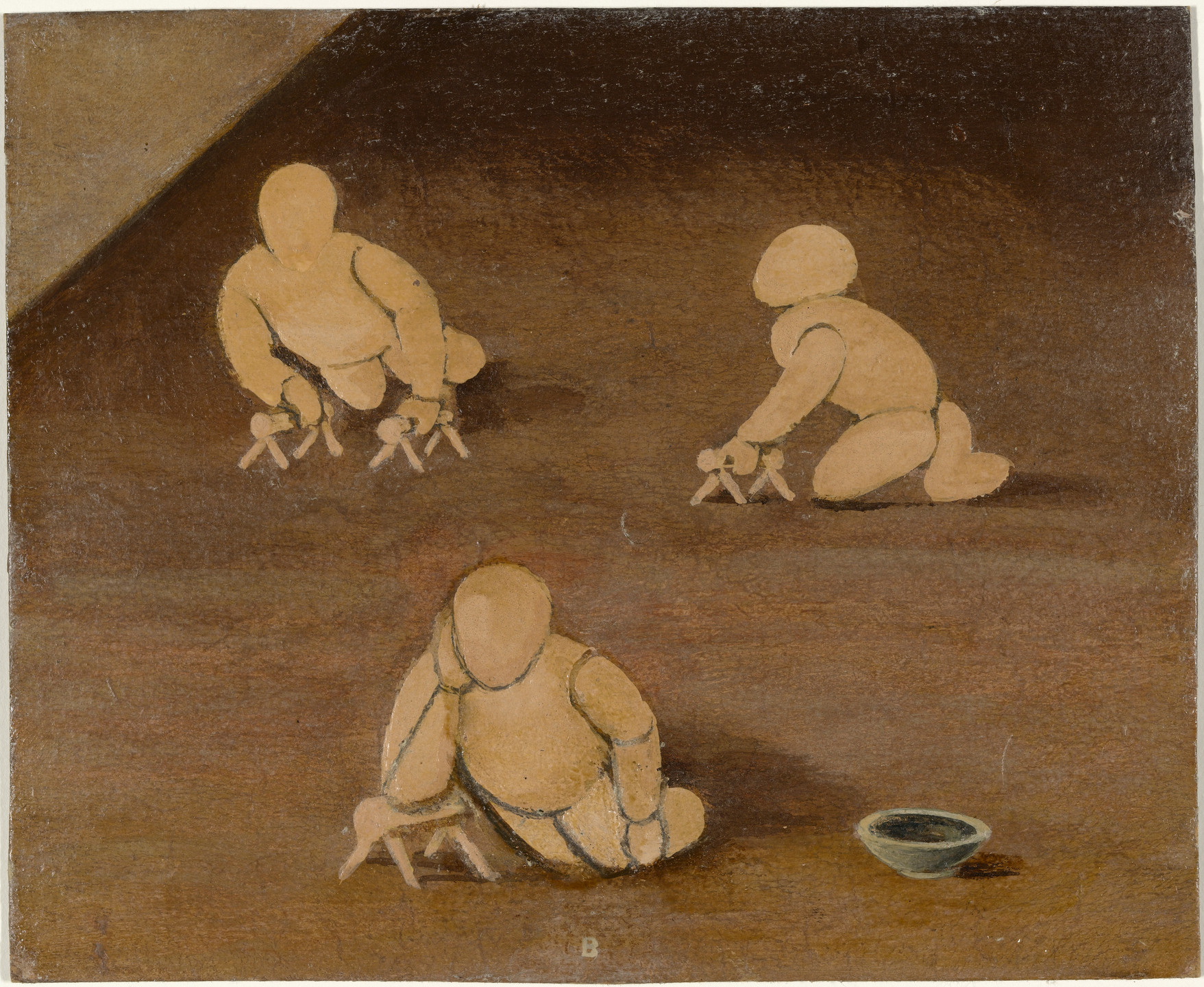 Gottfried Brockmann. The Existence of a Cripple, No. 1 (Krüppeldasein I). (1922-23)