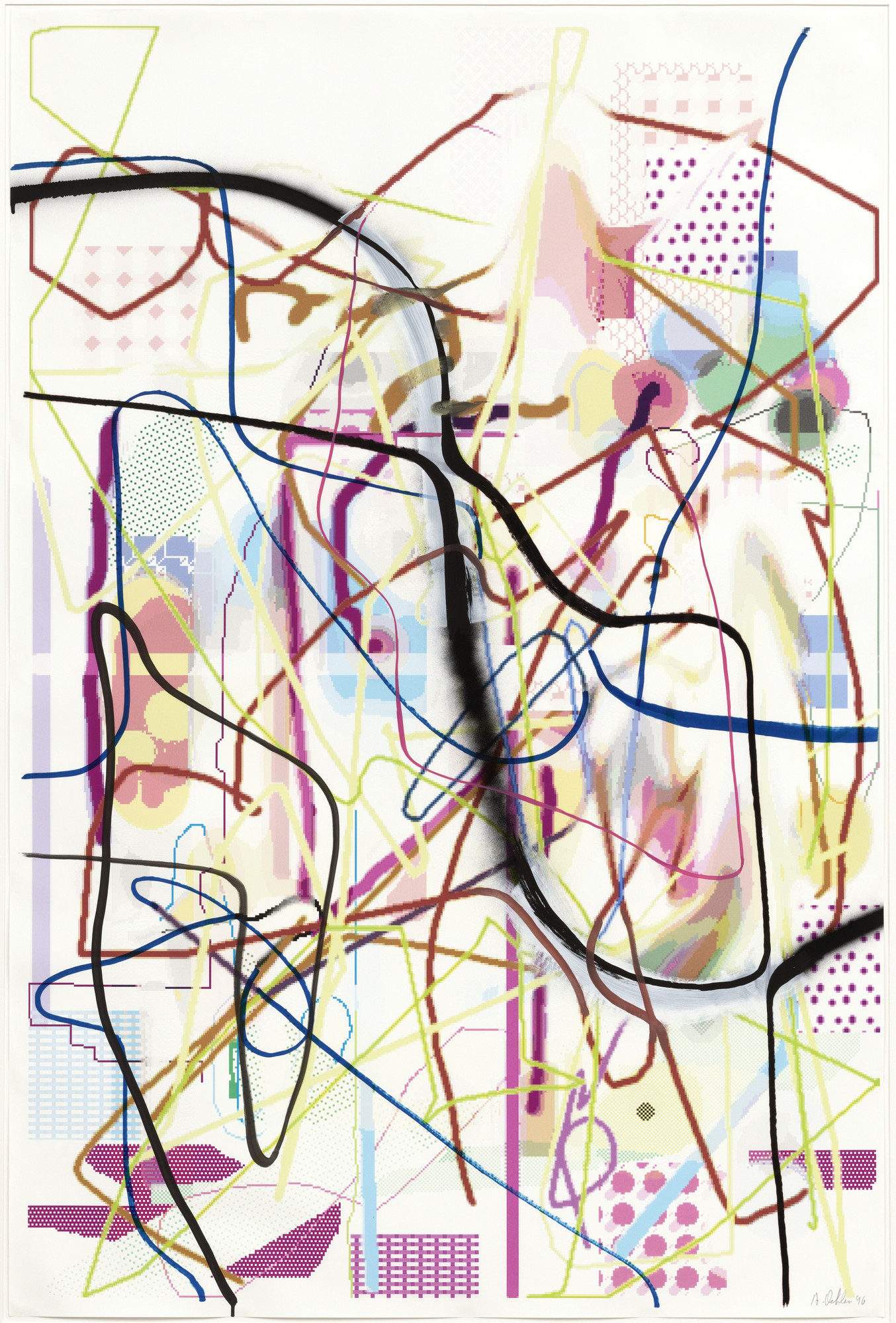 Albert Oehlen. Untitled