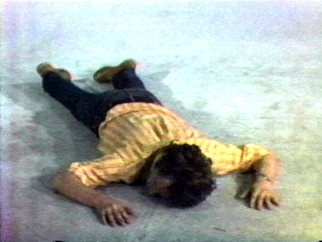 Bruce Nauman. Tony Sinking into the Floor, Face Up, and Face Down