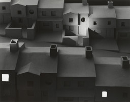 James Casebere. Subdivision with Spotlight. 1982