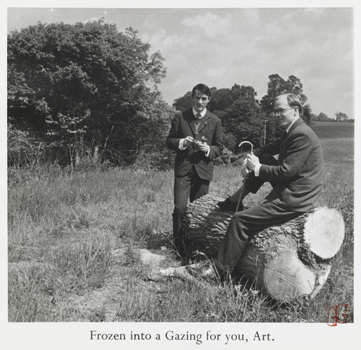 Gilbert &amp; George. To Be With Art Is All We Ask. 1970