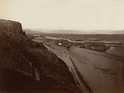 Carleton E. Watkins. The Dalles, Oregon. c. 1867