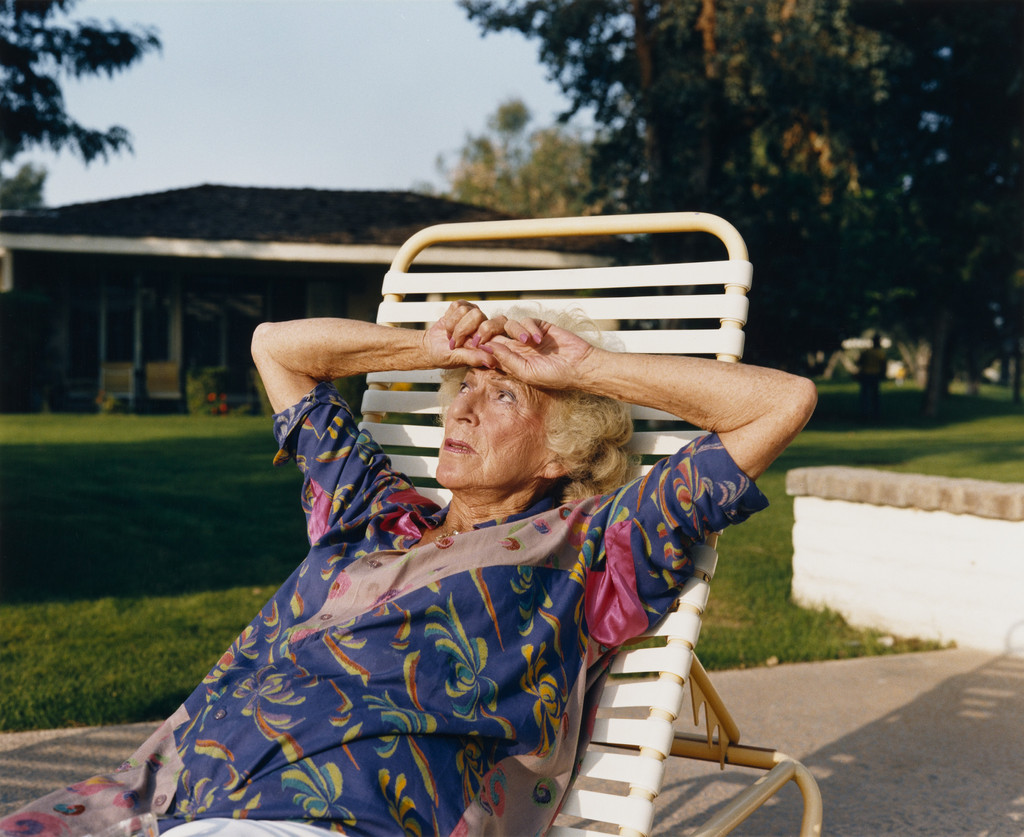My Mother on a Chaise Lounge