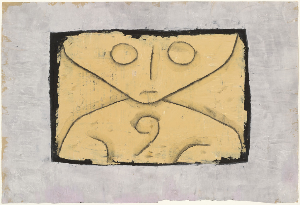 Letter Ghost (Geist eines Briefes) by Paul Klee