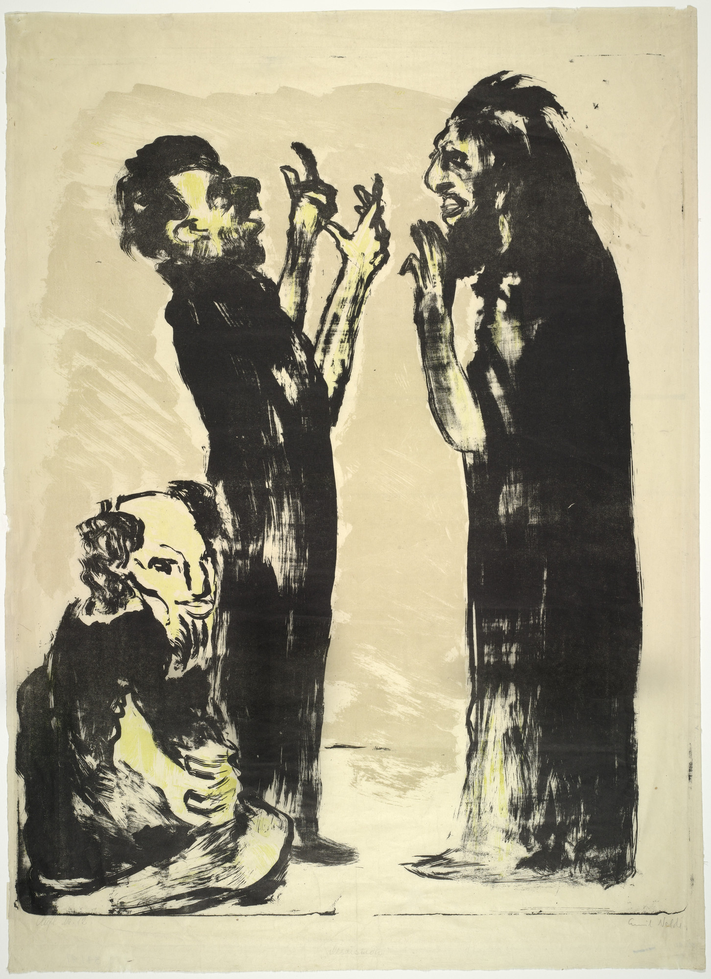 Emil Nolde. Discussion. (1913) | MoMA