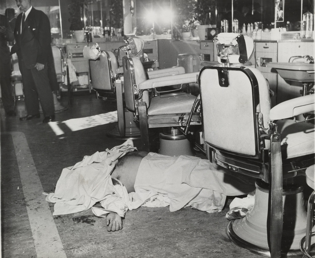 Umberto (Albert) Anastasia Shot to Death in Barber's Chair