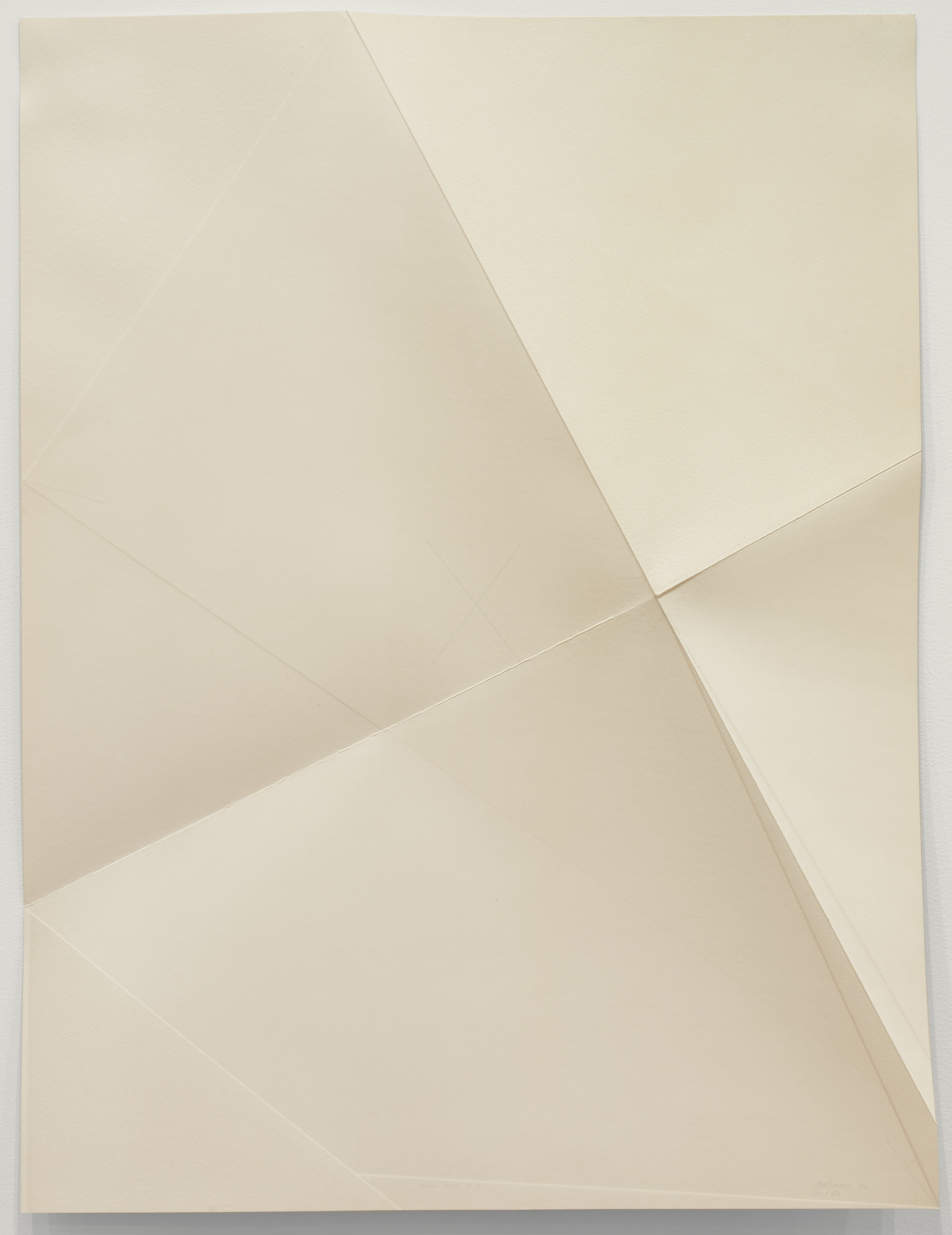 Dorothea Rockburne Locus 1972 Moma