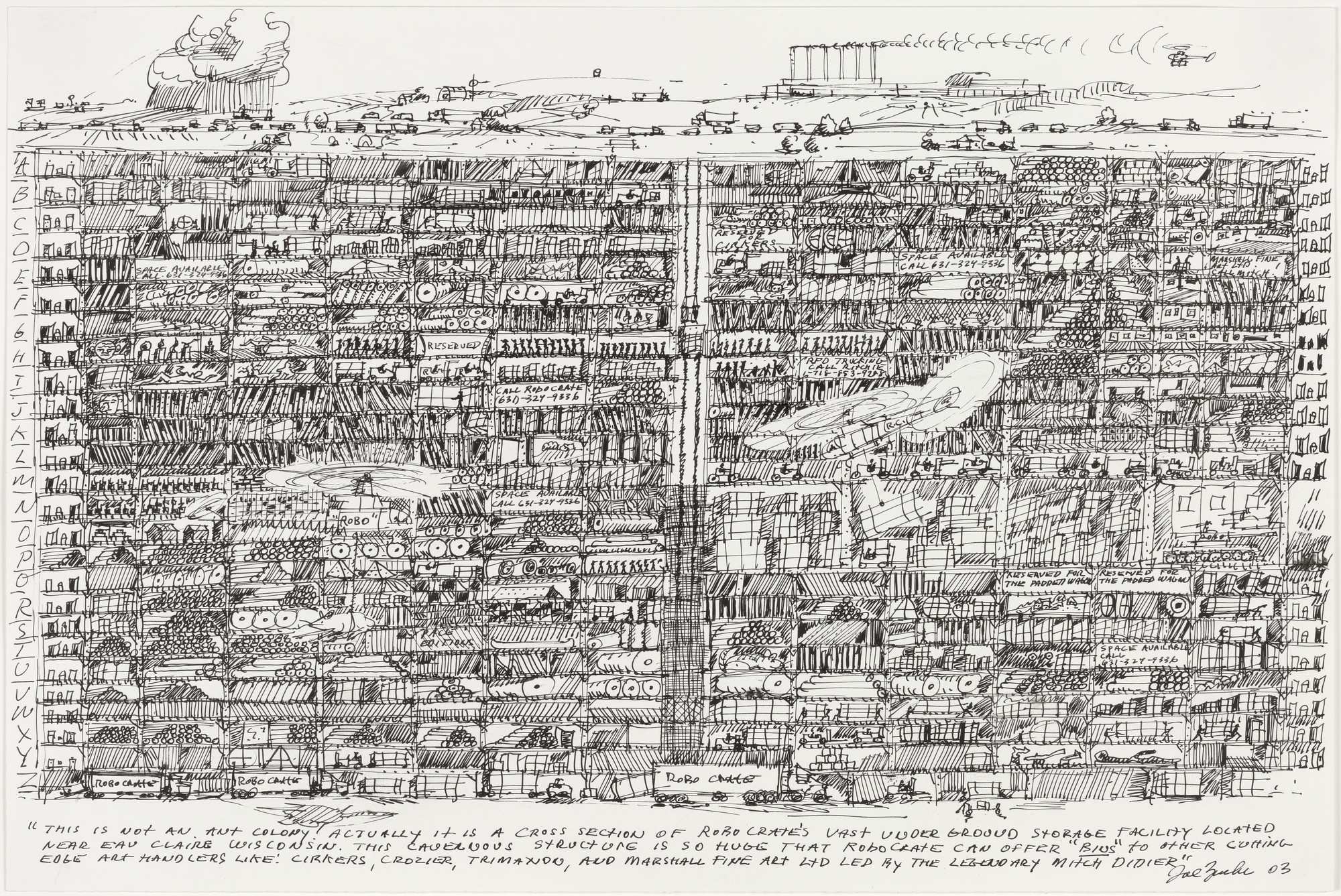 Joe Zucker. Robocrate Storage. 2003