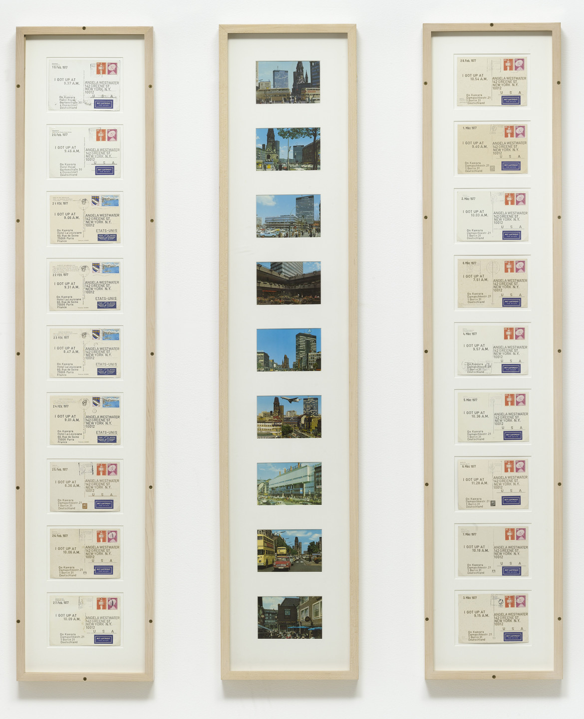 On Kawara. I Got Up.... 1977