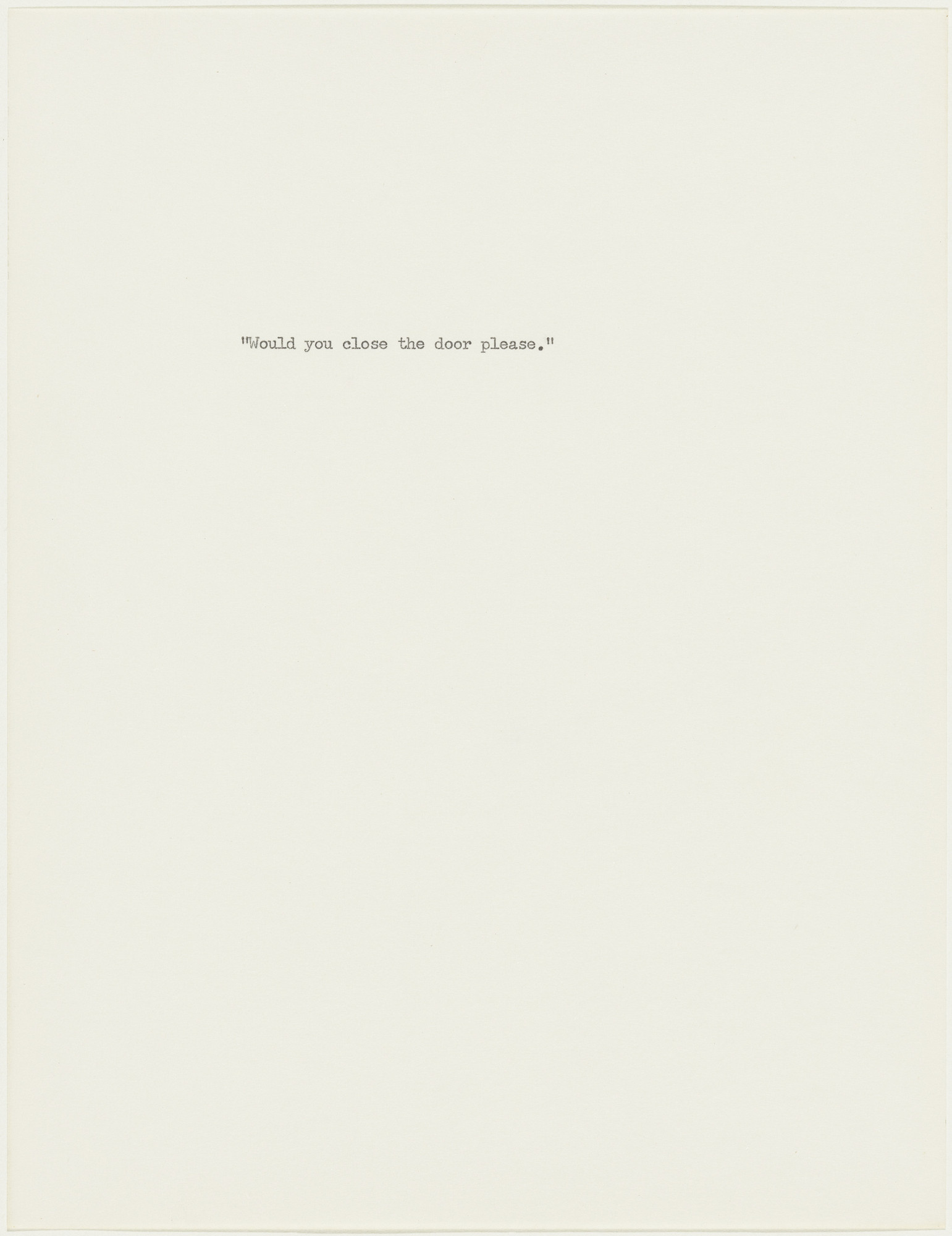 Allen Ruppersberg. Thank You, Mr. Duchamp