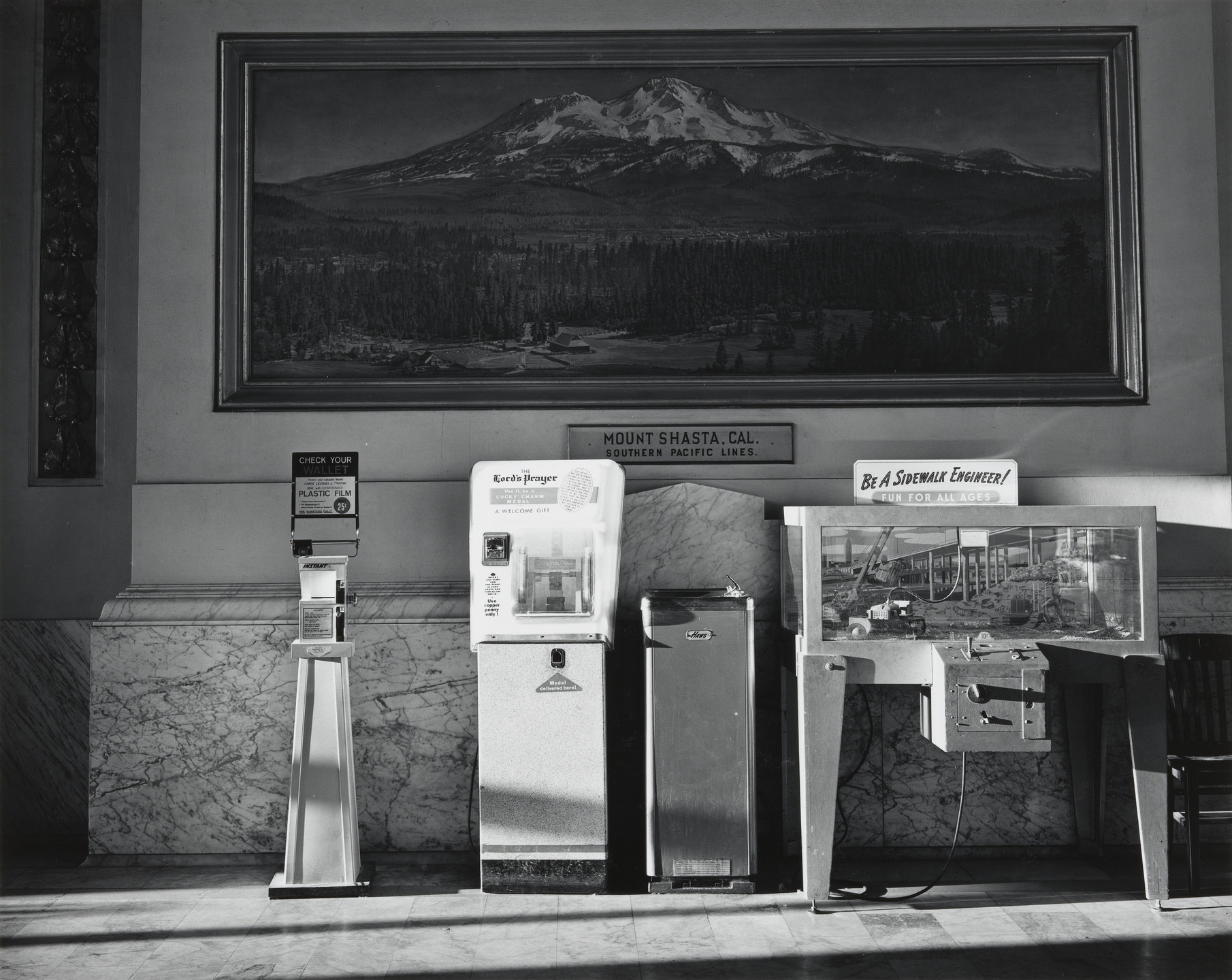 Chauncey Hare. Southern Pacific Station, Oakland. 1967