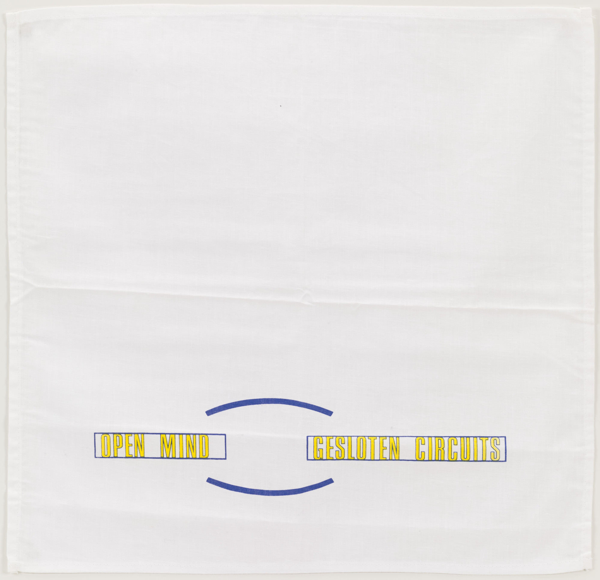 Lawrence Weiner. Open Mind/Gesloten Circuits