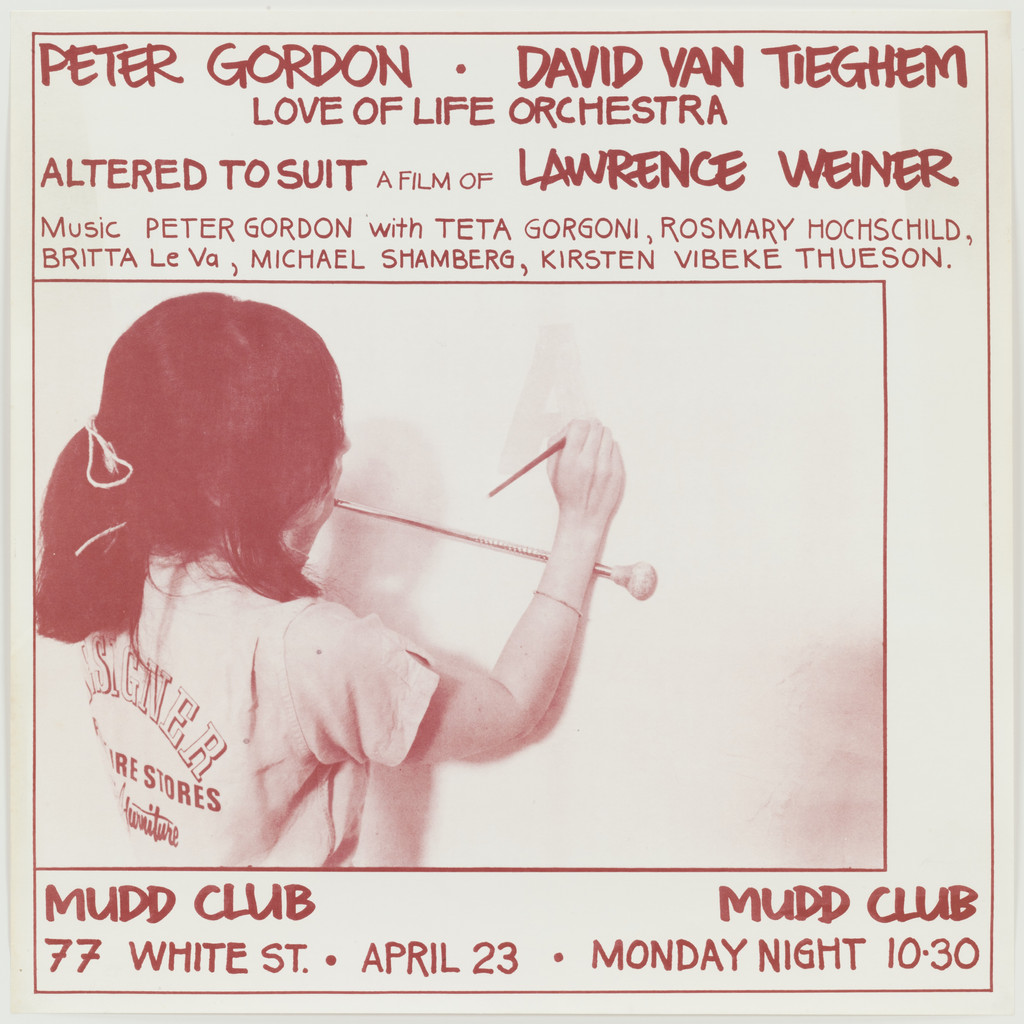 Altered to Suit / A Film of Lawrence Weiner