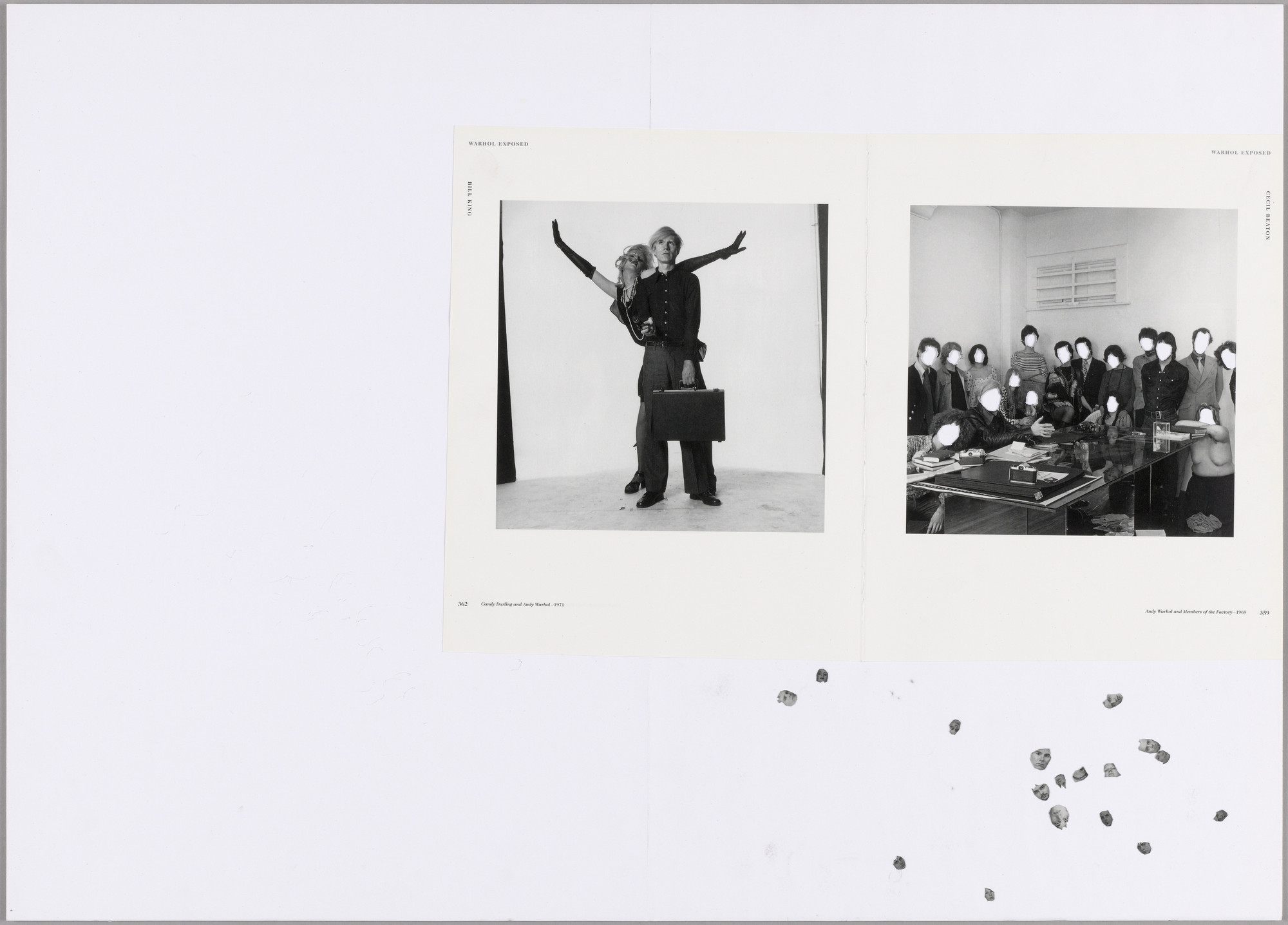 Michael S. Riedel, Dennis Loesch. Warhol Shooting (Plakatvorlage). 2001