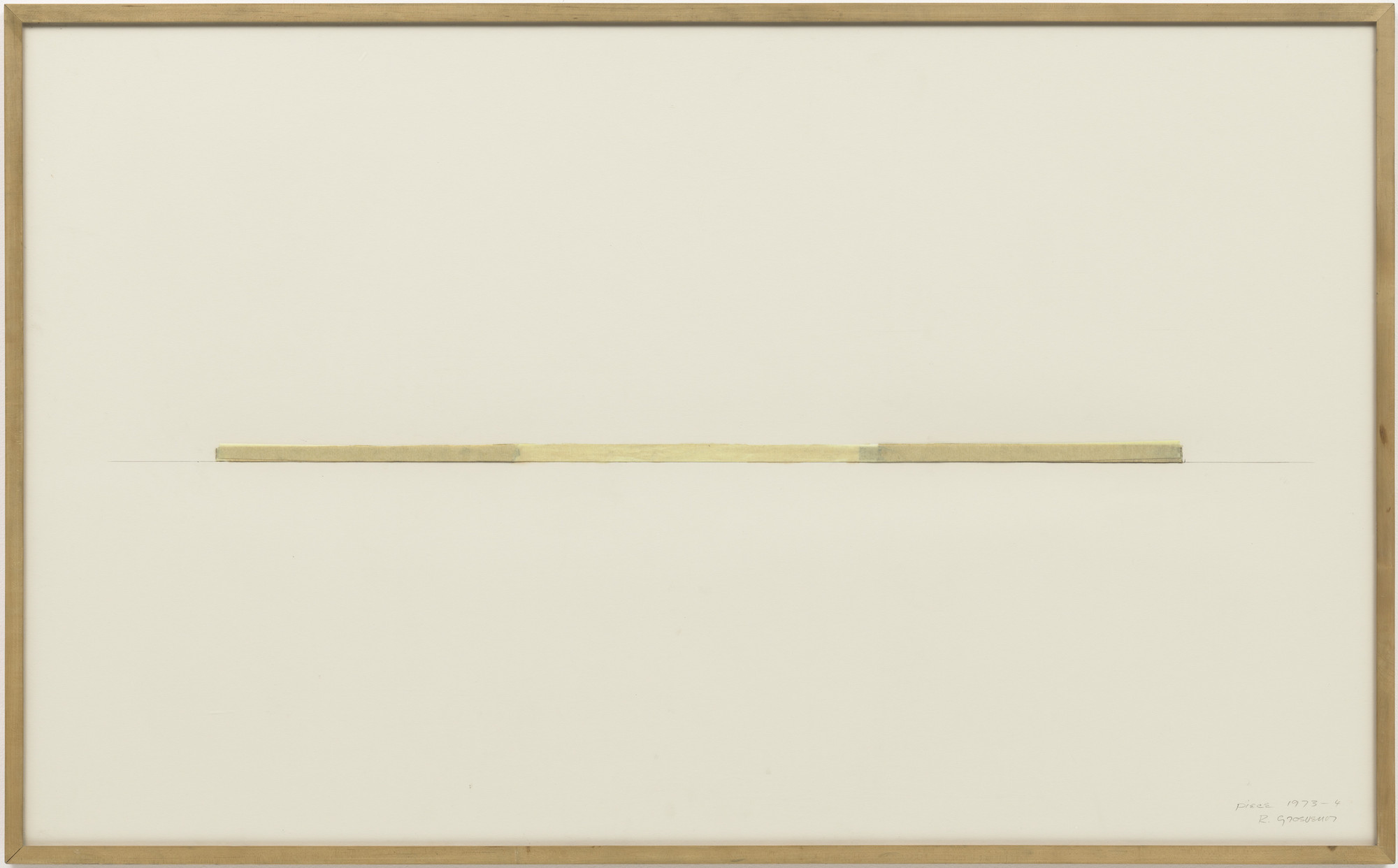 Robert Grosvenor. Untitled. 1973-74