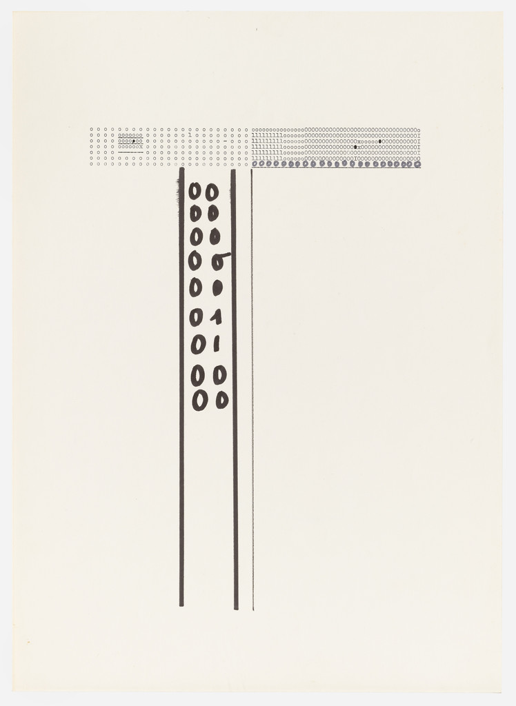 Untitled from the series Typed Writings (Datiloscritos)