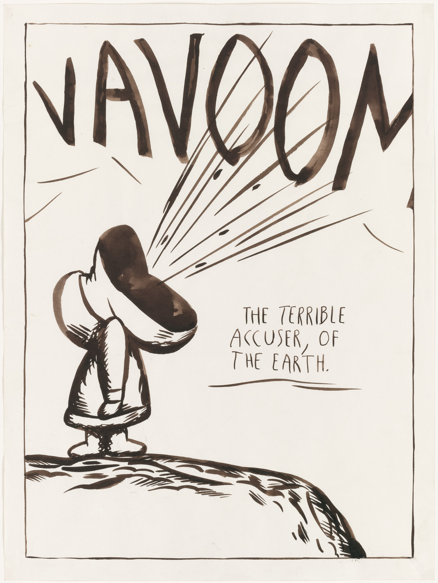 絶版　Raymond Pettibon Rizzoli RAYMOND PETTIBON 1of1 SIGNED WAVE DRAWING RIZZOLI PRINT HC