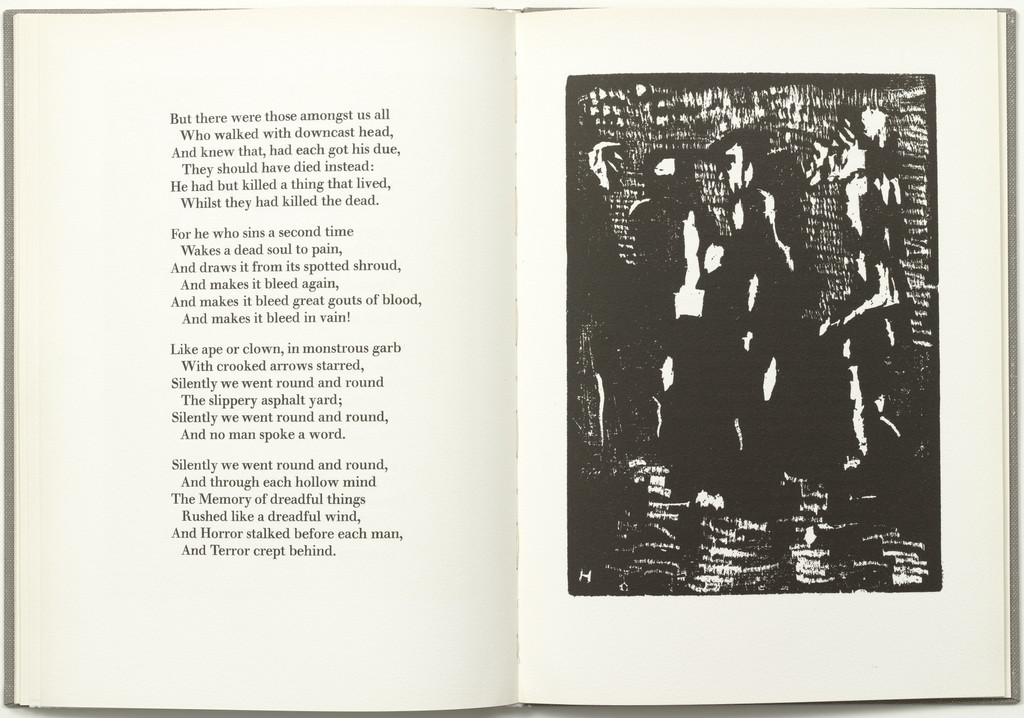 Plate (folio 19) from The Ballad of Reading Gaol