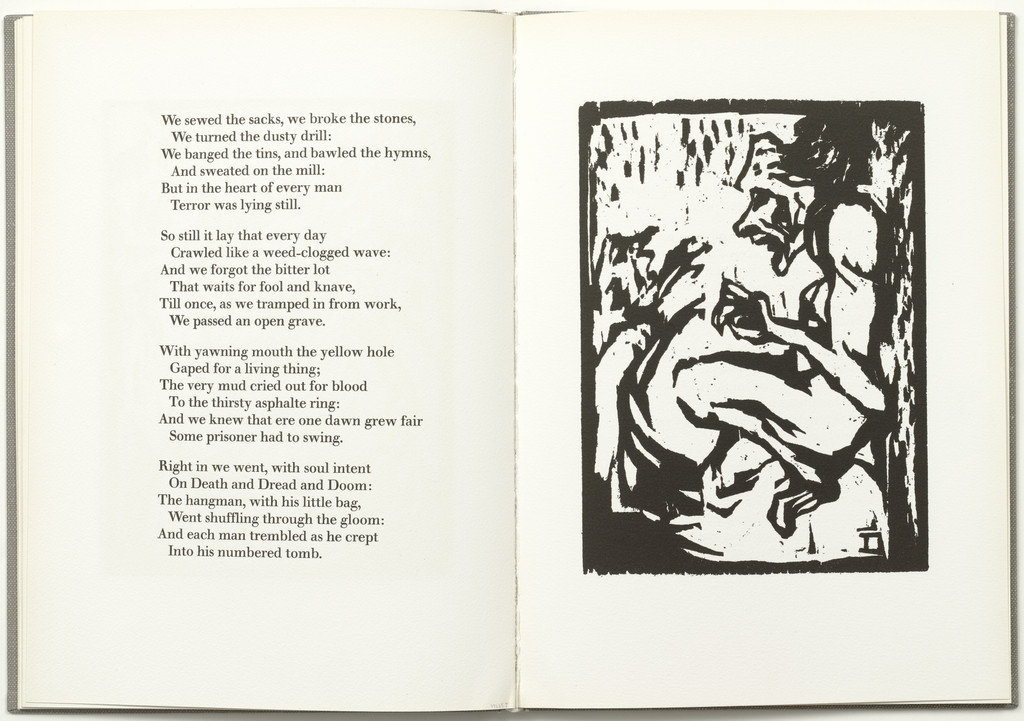 Plate (folio 13) from The Ballad of Reading Gaol