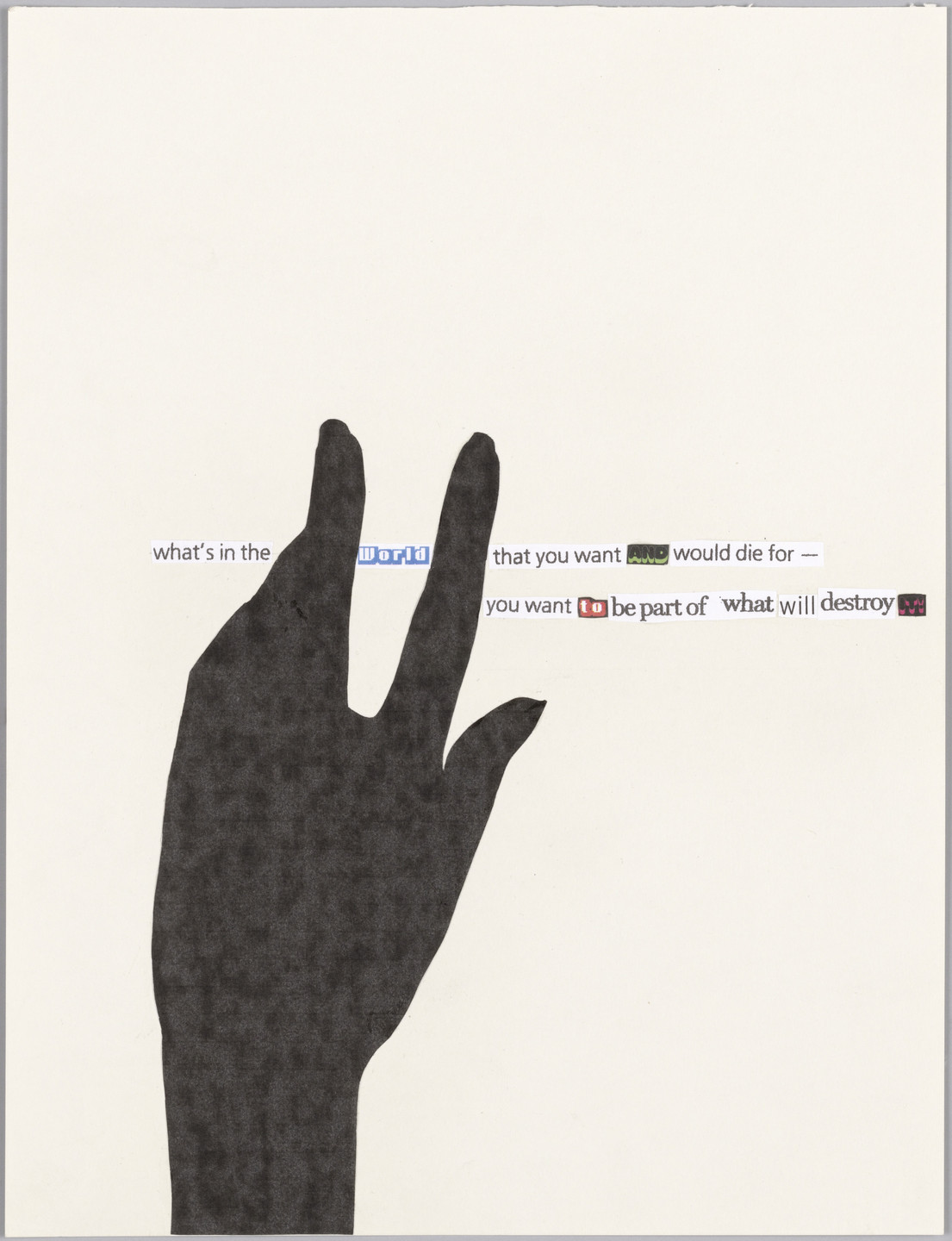 Muntean/Rosenblum, Markus Muntean, Adi Rosenblum. Untitled (What's in the world...). 2003