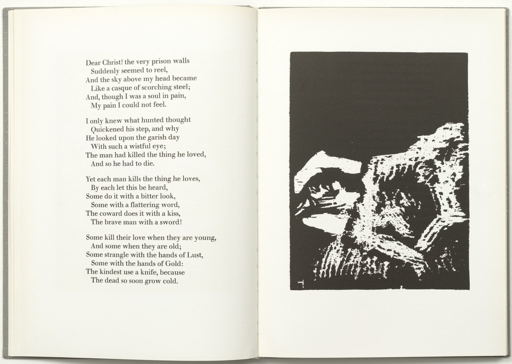 Plate (folio 6) from The Ballad of Reading Gaol