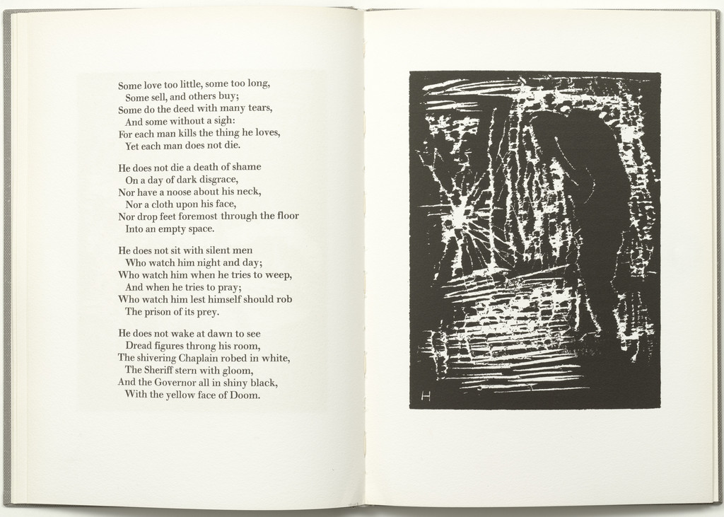 Plate (folio 7) from The Ballad of Reading Gaol