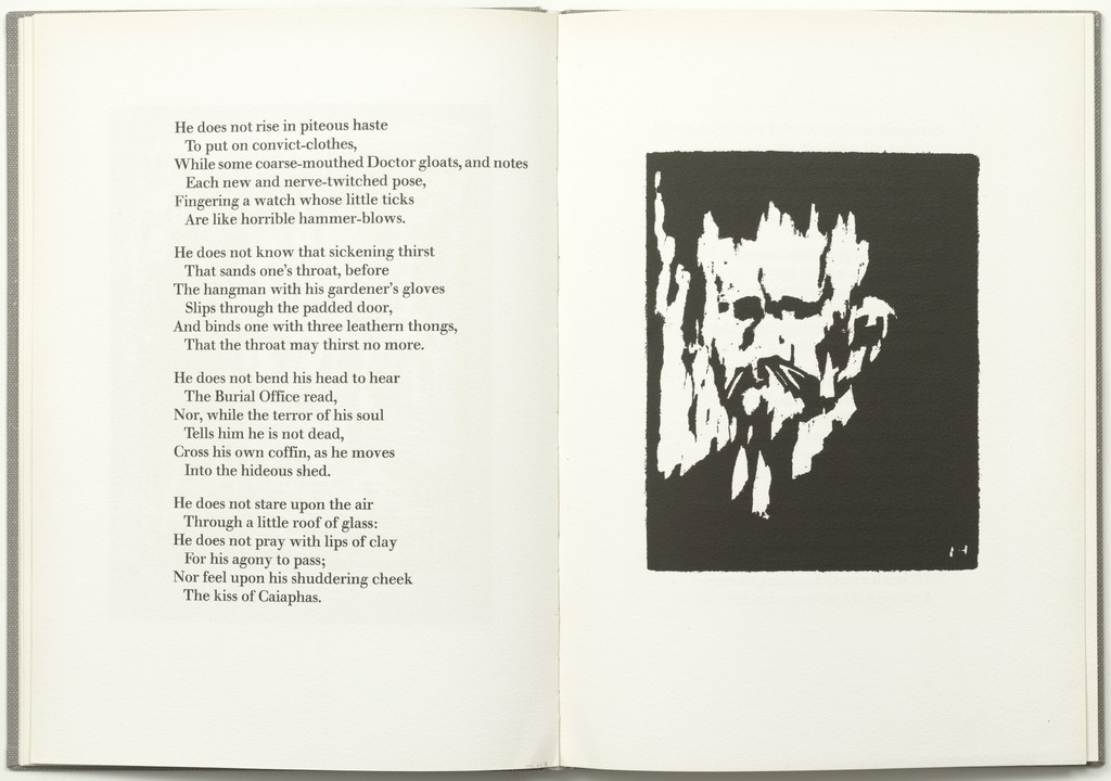 Plate (folio 8) from The Ballad of Reading Gaol