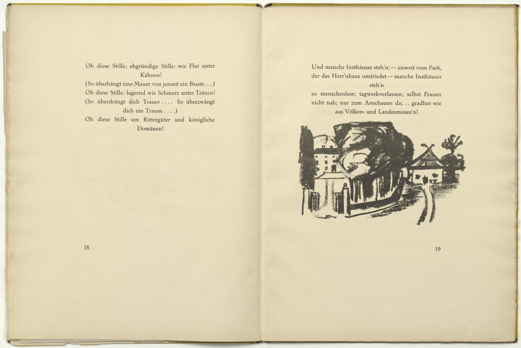 Untitled (in-text plate, page 19) from Die Samländische Ode (The Samland Ode)