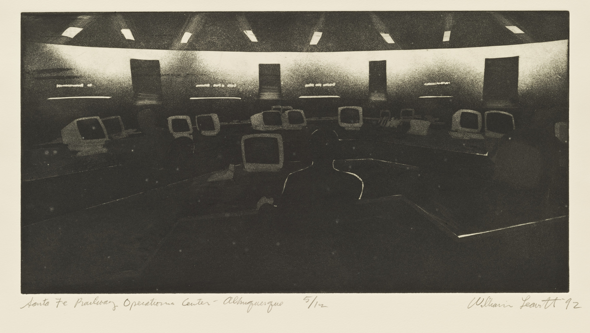 William Leavitt. Santa Fe Railway Operations Center - Albuquerque