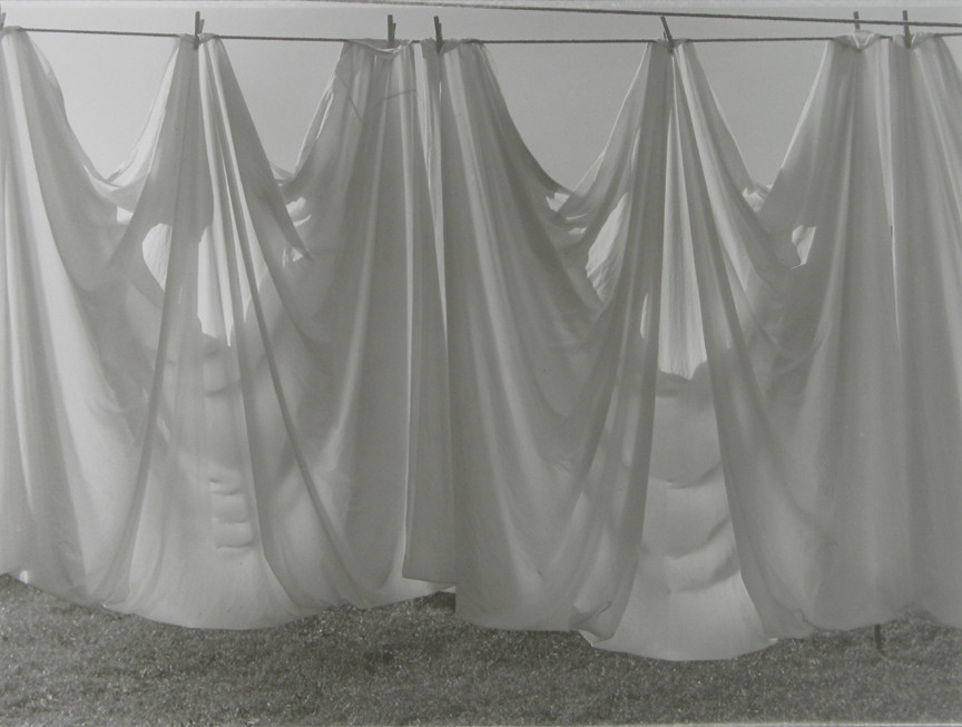 Ralph Steiner. Hanging Sheets. c. 1960 | MoMA