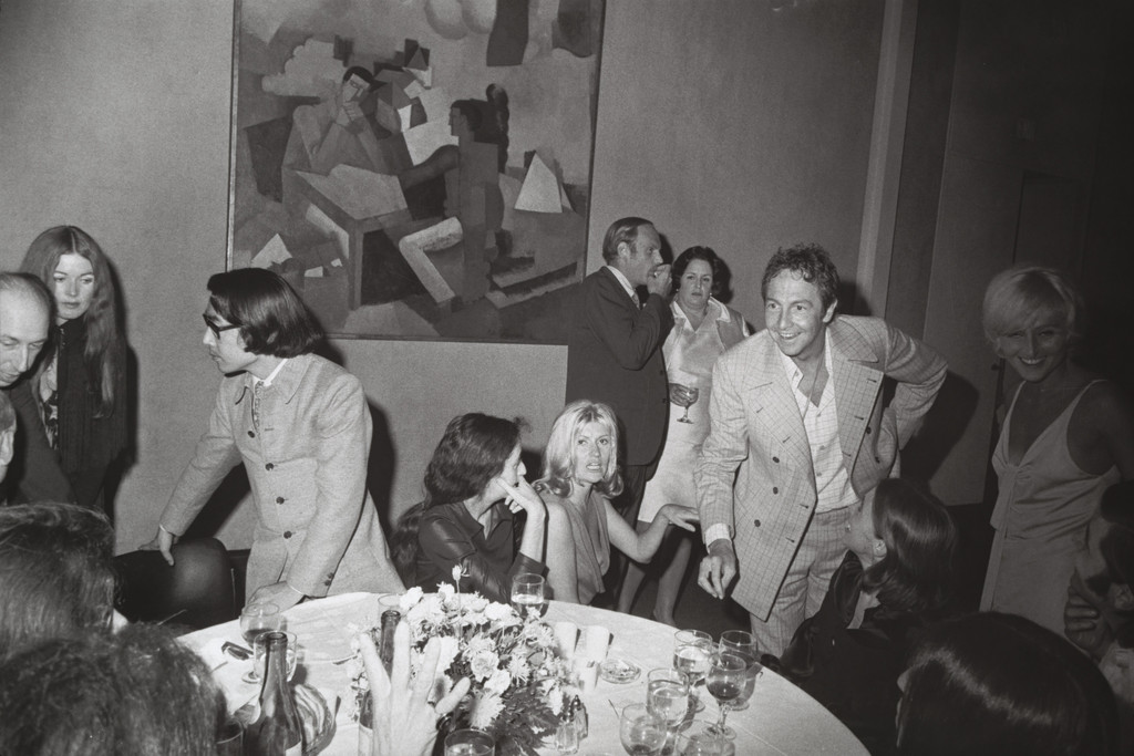 Opening, Frank Stella Exhibition, The Museum of Modern Art, New York