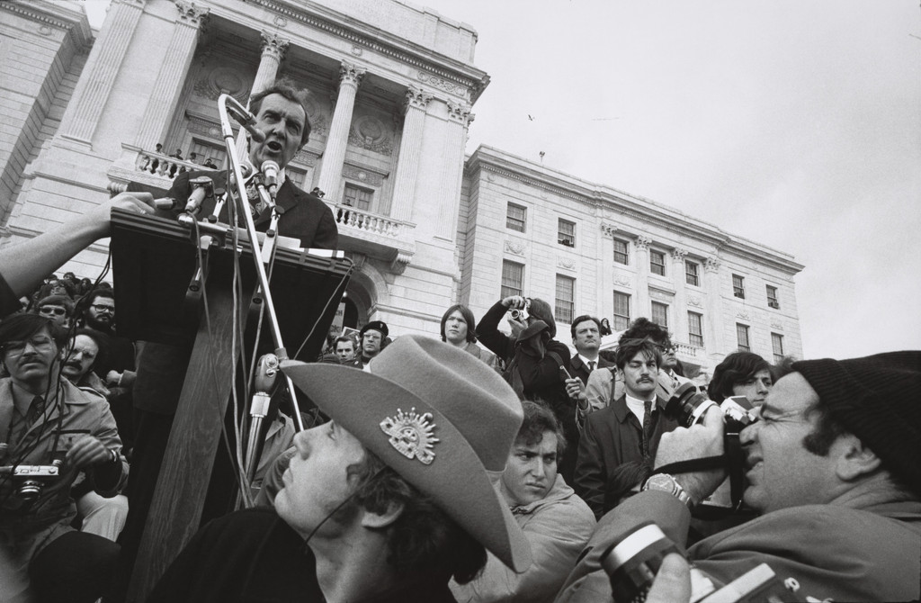 Presidential Candidates' Rally, Statehouse, Providence, Rhode Island