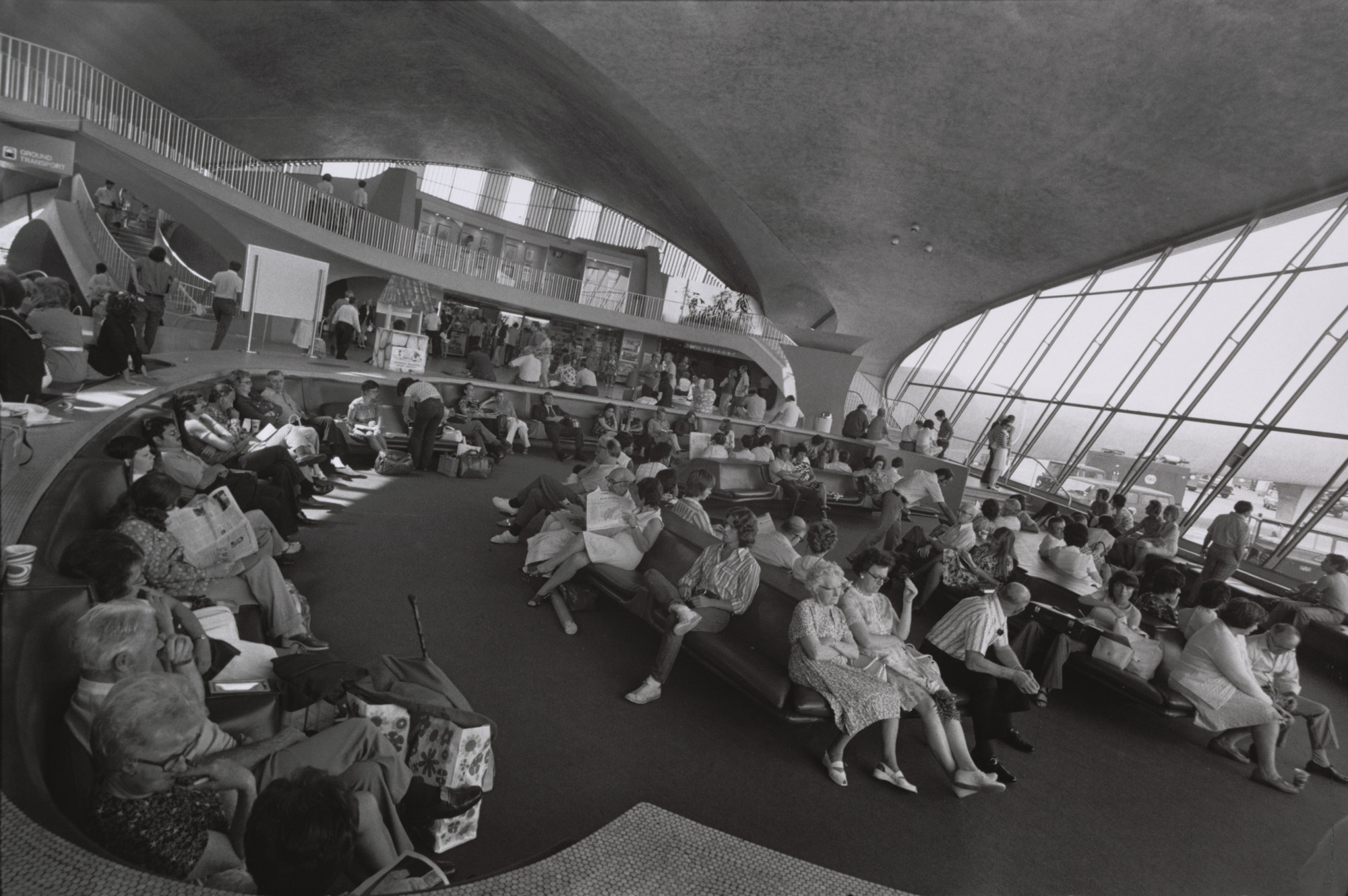 Garry Winogrand. John F. Kennedy International Airport. 1973 | MoMA