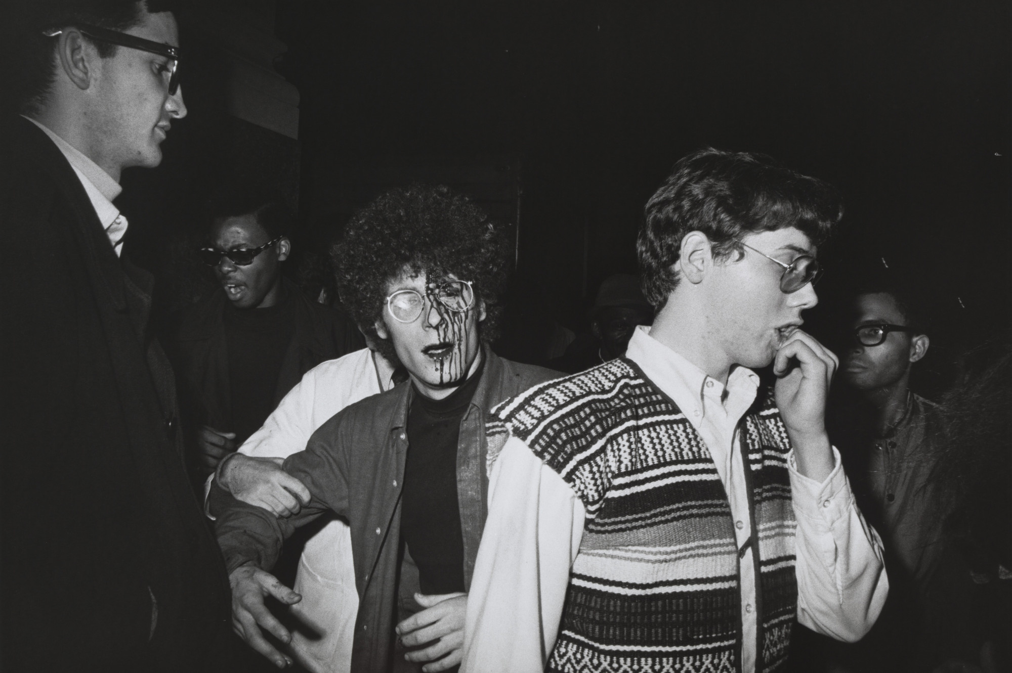 Garry Winogrand Demonstration Outside Madison Square Garden New