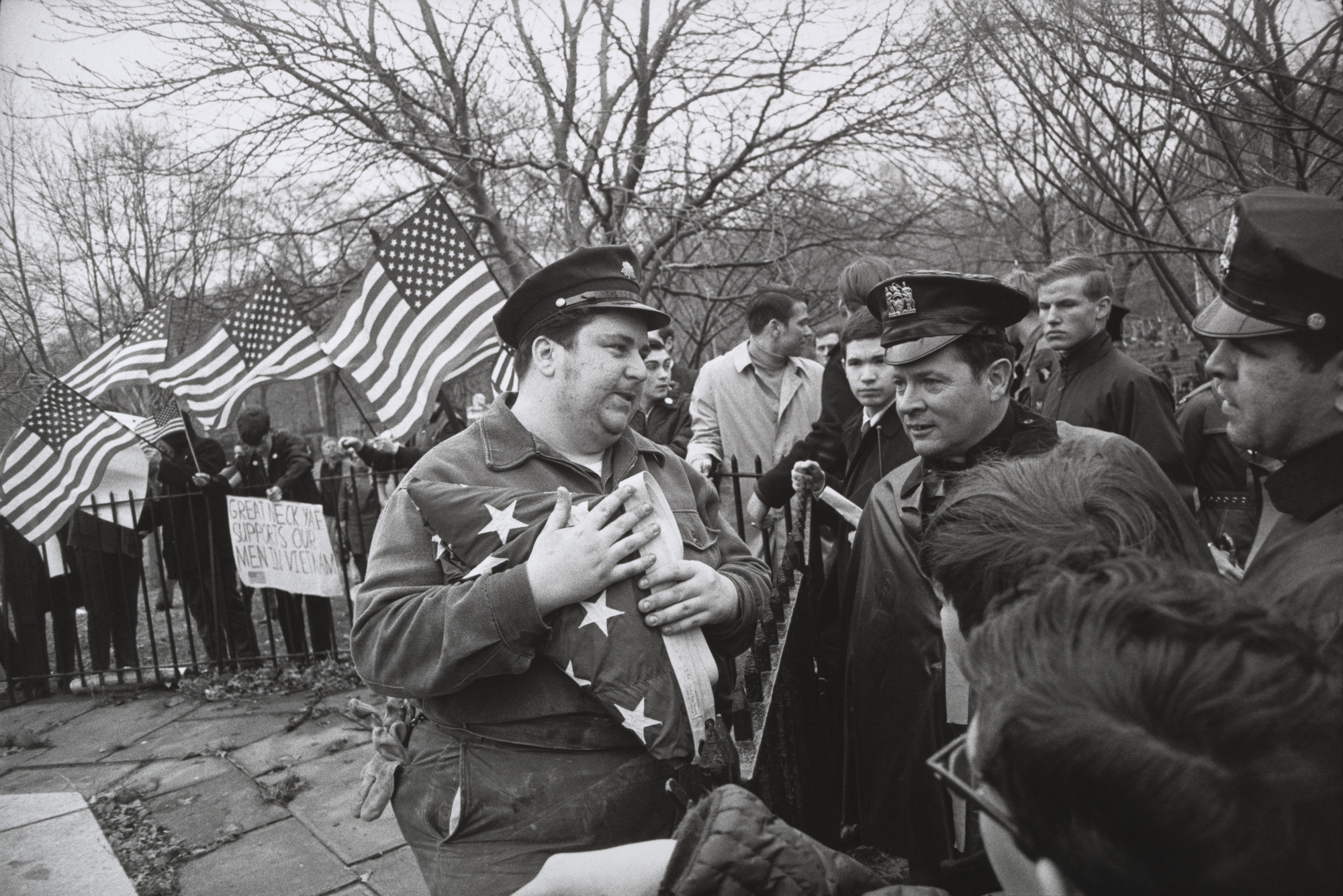Garry Winogrand. Peace Demonstration, Central Park, New York. 1969