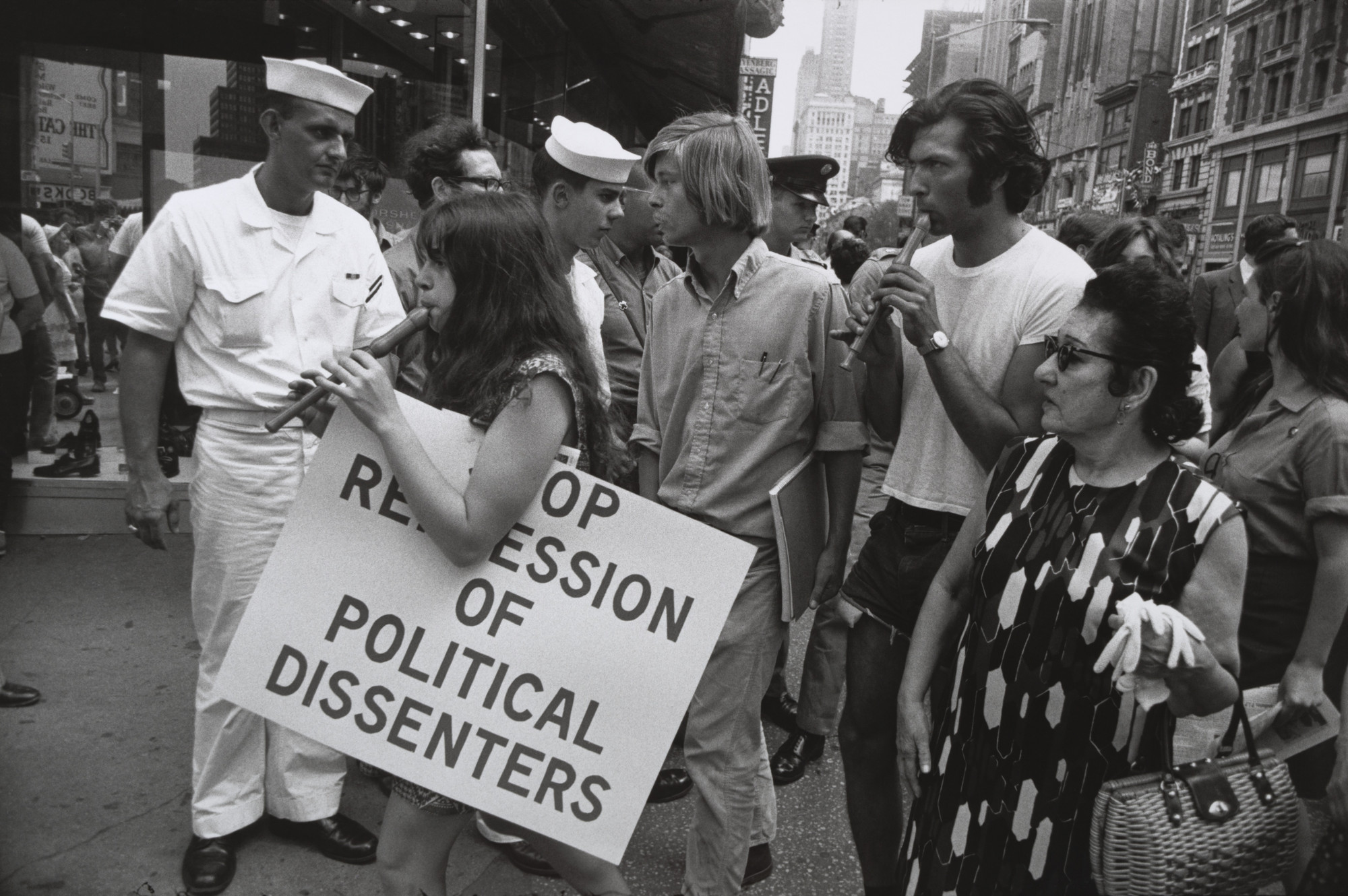 Garry Winogrand. Political Demonstration, New York. 1969 | MoMA
