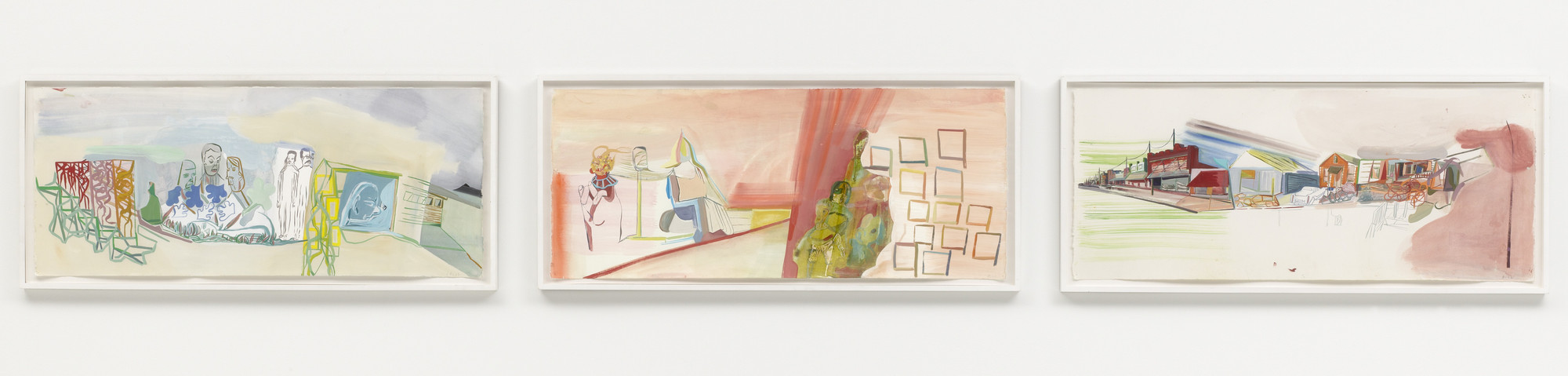 Amy Sillman. Letter from Texas. 2002