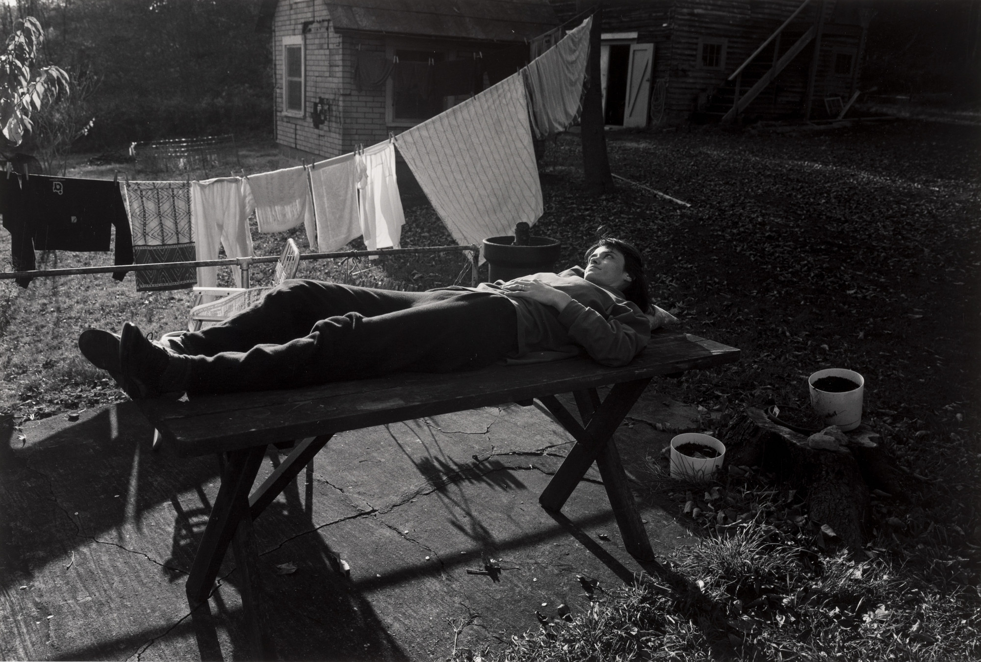 Shelly Rusten. Rita on Patio Table, Hankins