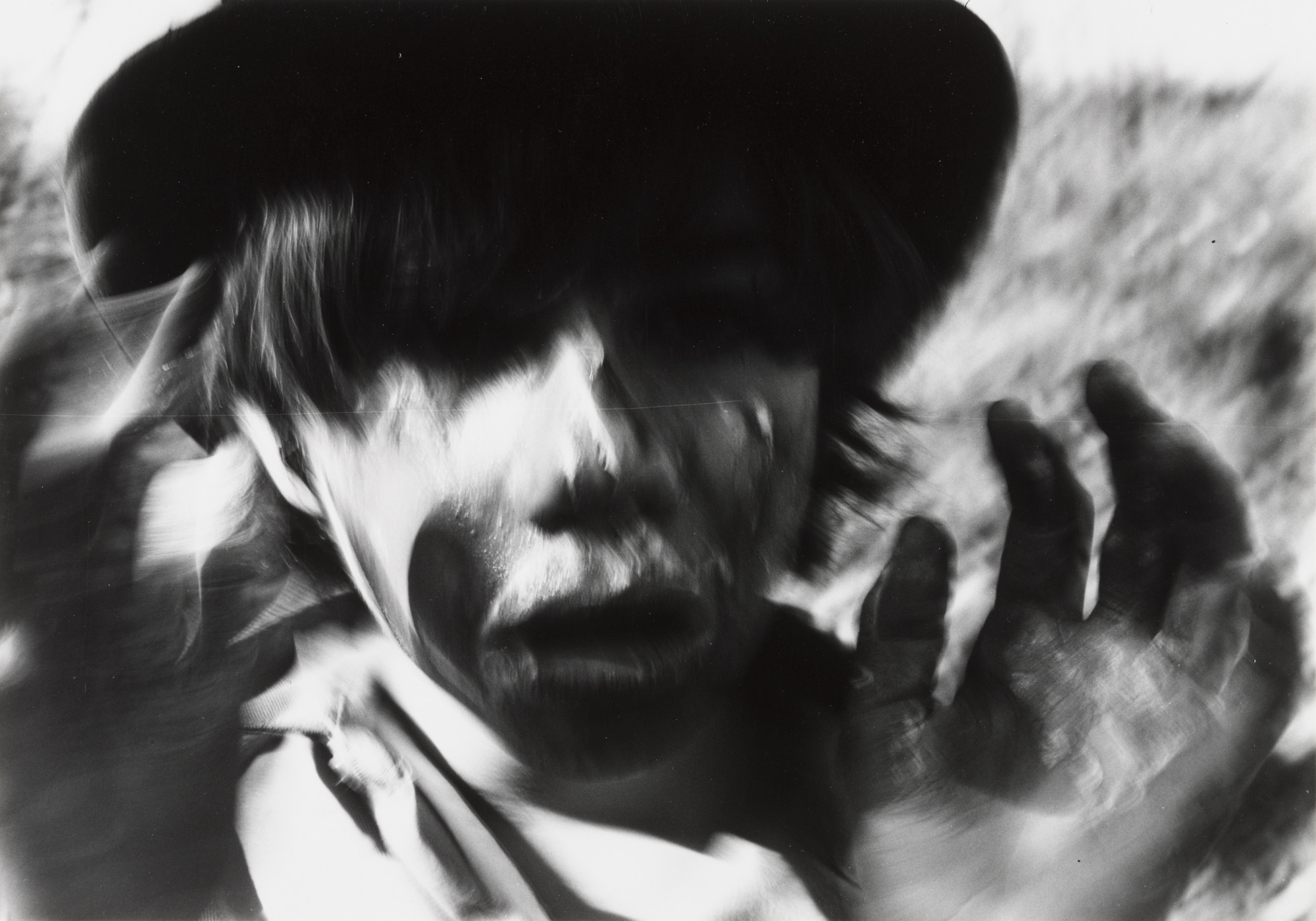 David Deahl. Hands and Face. October 1968