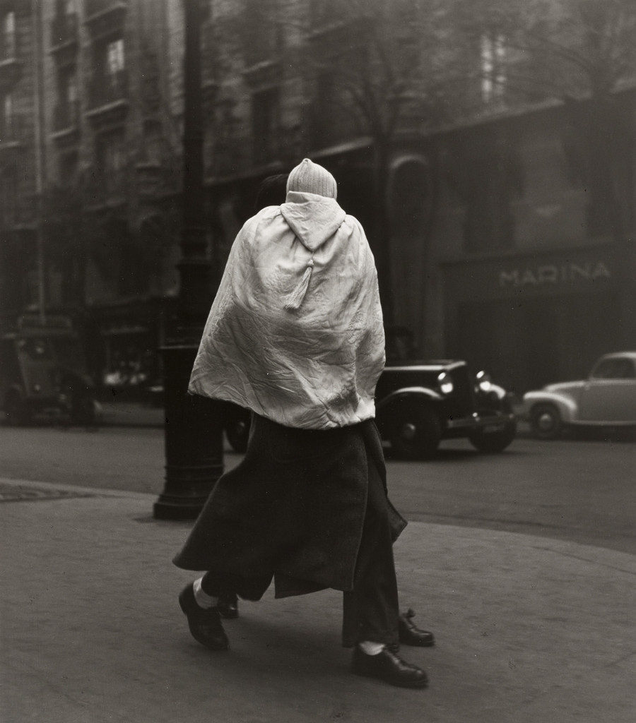 Family Walking, 14th arrondissement (Manège) Paris, Louis Stettner, c. 1949