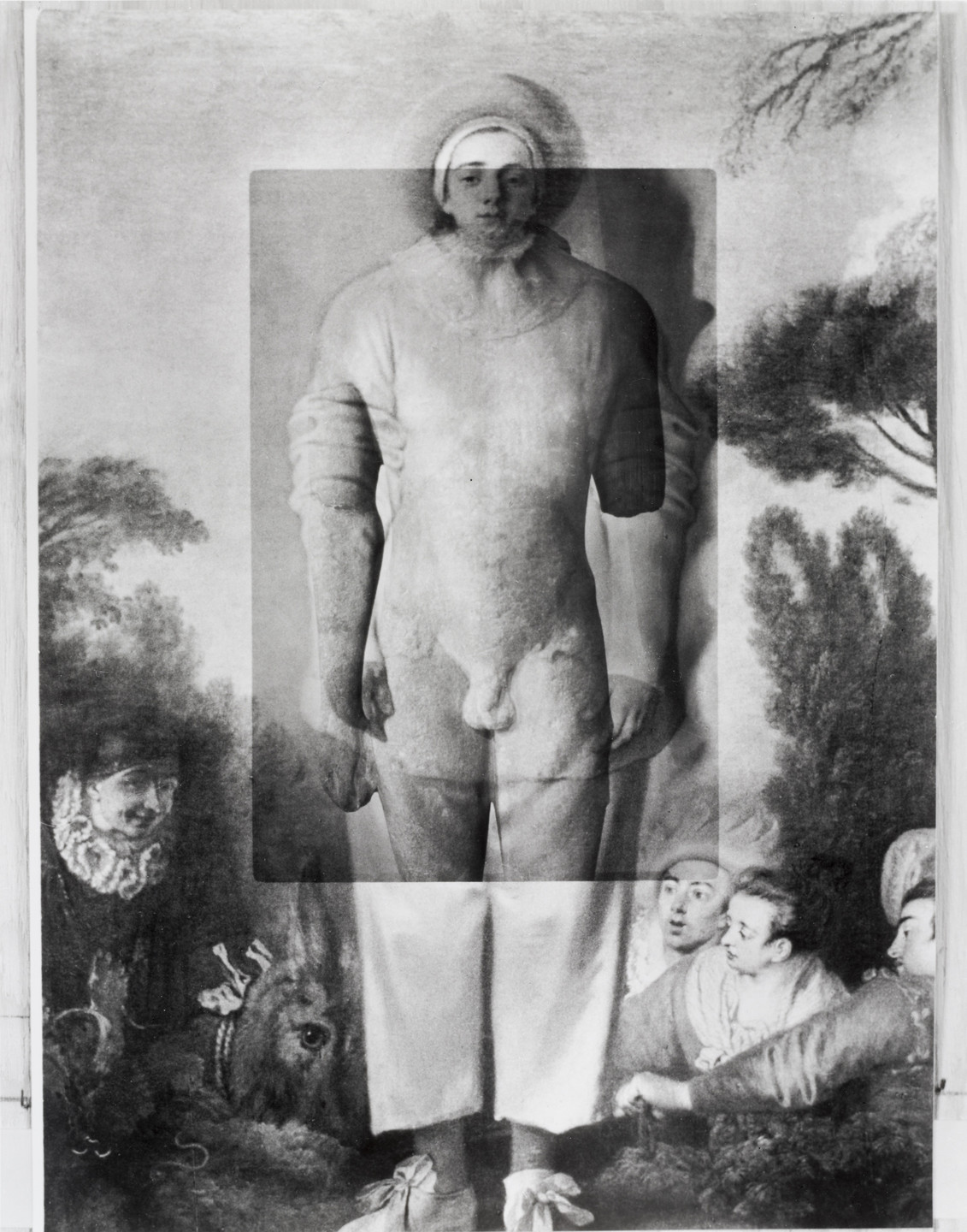 George Woodman. Gilles with Archaic Torso. 1988