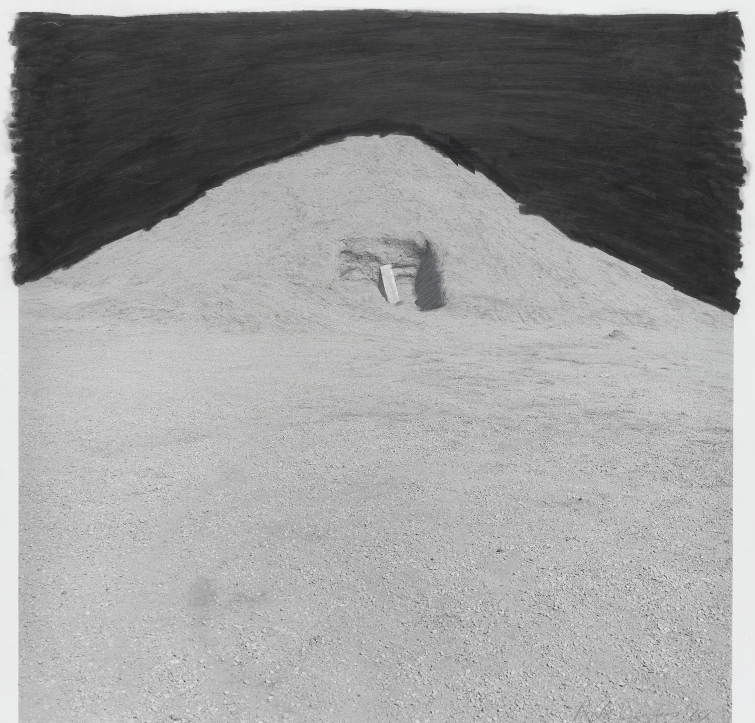 Rick Dingus. Untitled (Grave Mound, Santa Fe). 1977