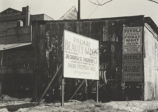 White Billboard, Freeport, Long Island