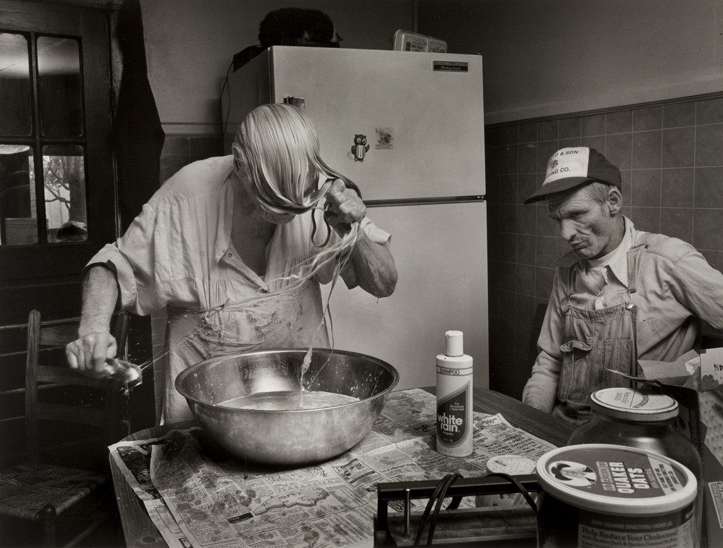 Untitled (Mamie Neugent Brushing Out Hair)