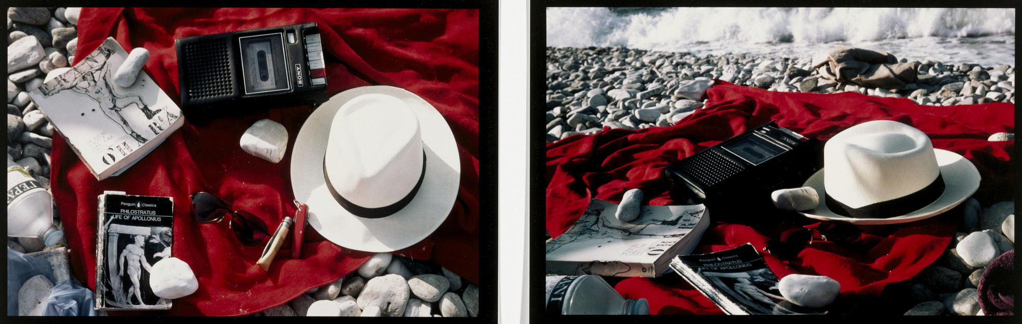 Eve Sonneman. Sight/Sound: For Mike Goldberg, Samos, Greece. 1977
