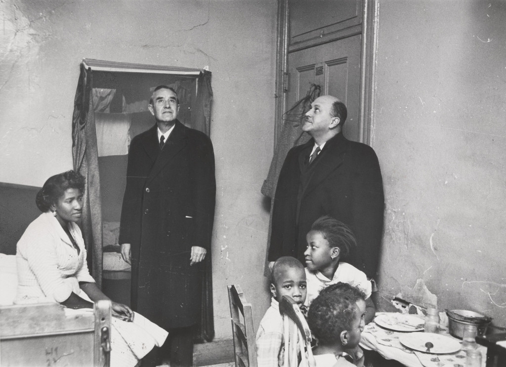 Governor Harriman in Tenement